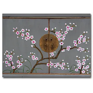 chinese new designs painted tv console furniture in stores