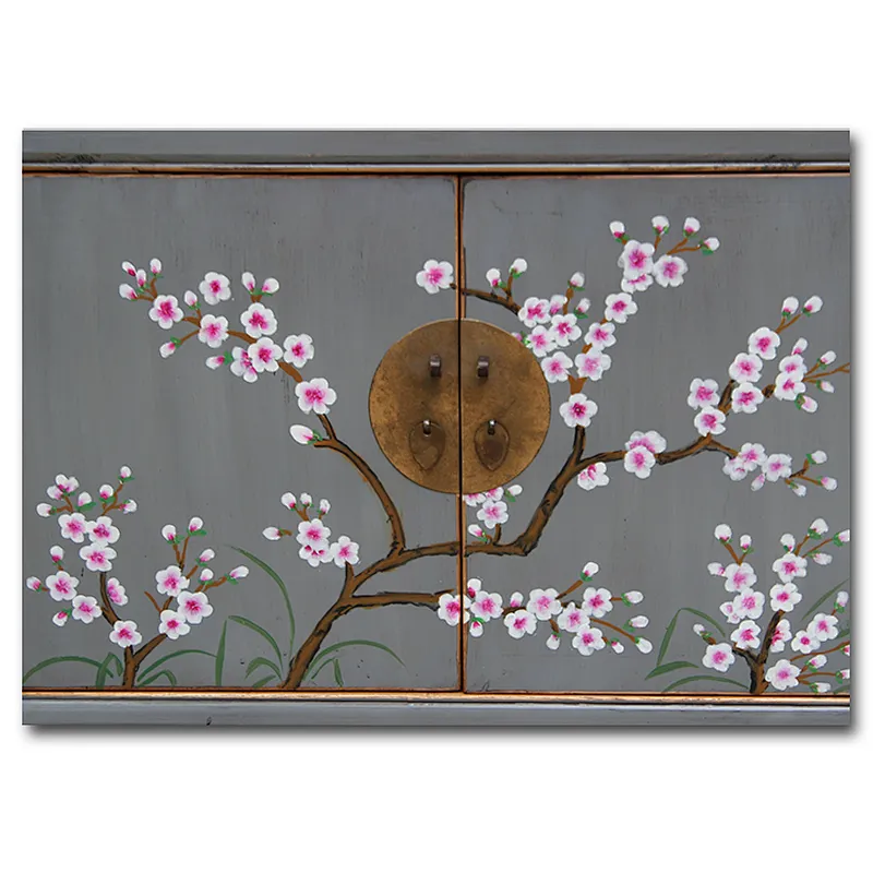 chinese new designs painted tv console furniture in stores