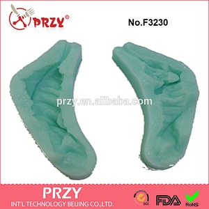 F3230 silicone baby fondant mold,two side mold,polymer clay mold