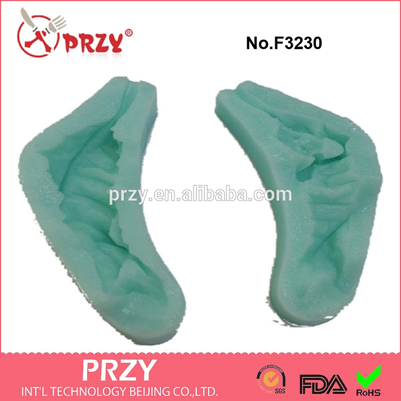F3230 silicone baby fondant mold,two side mold,polymer clay mold