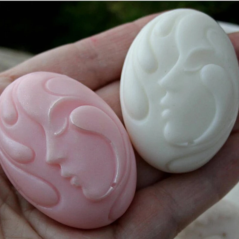 Silicone mold for Beautiful olive oil soaps making