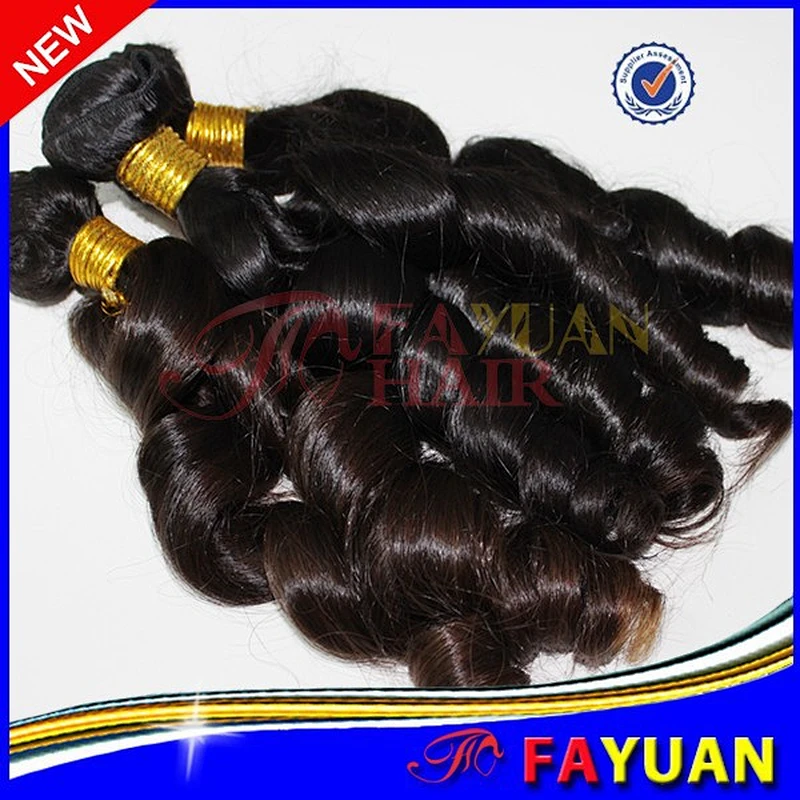 Long lasting for 1 to 2years top grade 7a Peruvian loose curls 100% human hair extensions
