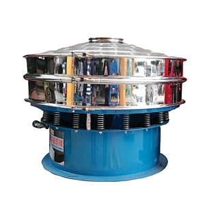 Plastic, powder, liquid electric metal large capacity vibrating seive set