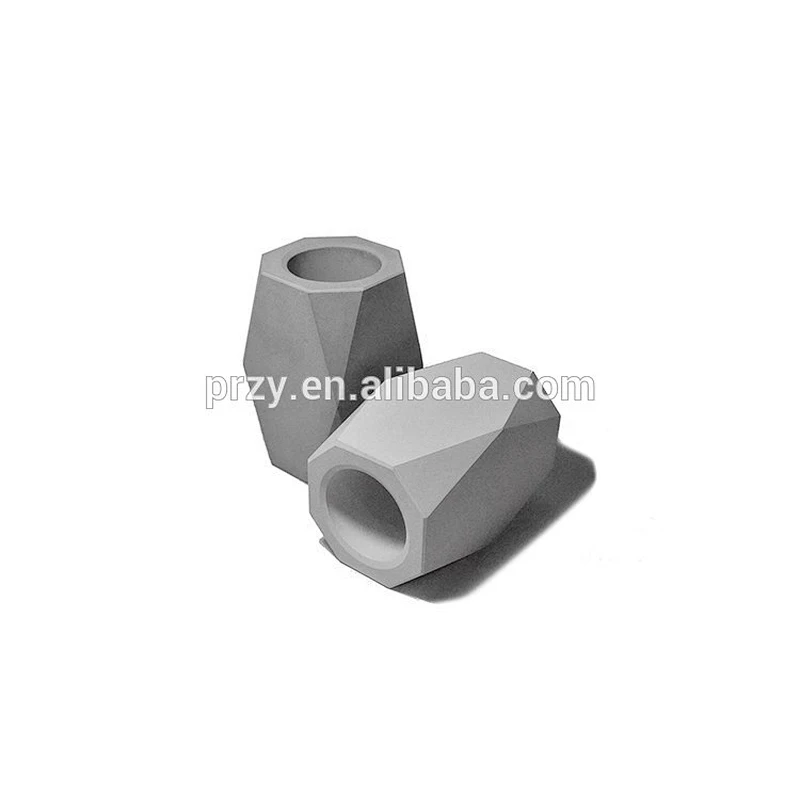 S9146 Flower pot molds Silicone Vase mold silicone cement pen holder mould Concrete pen container mould