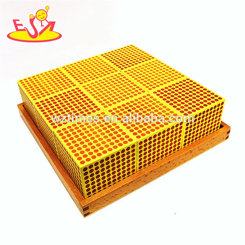 2018 New design toddlers wooden montessori preschool toys W12F004