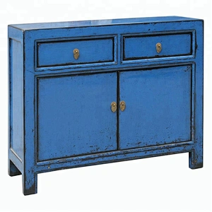 chinese antique distressed furniture oriental lacquered buffet