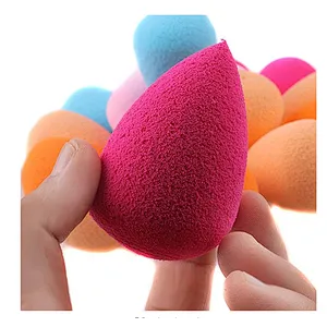6PCS Water Droplets Shape Sponge Smooth Pro Beauty Makeup Powder Puff
