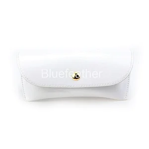 Men's Big-sized PU Leather sun glass case