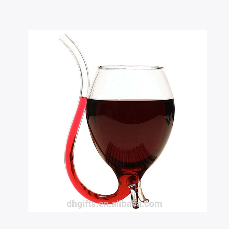 新颖特制葡萄酒高硼硅玻璃杯