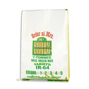 High quality cheap bopp laminated polypropylene rice bag 5kg