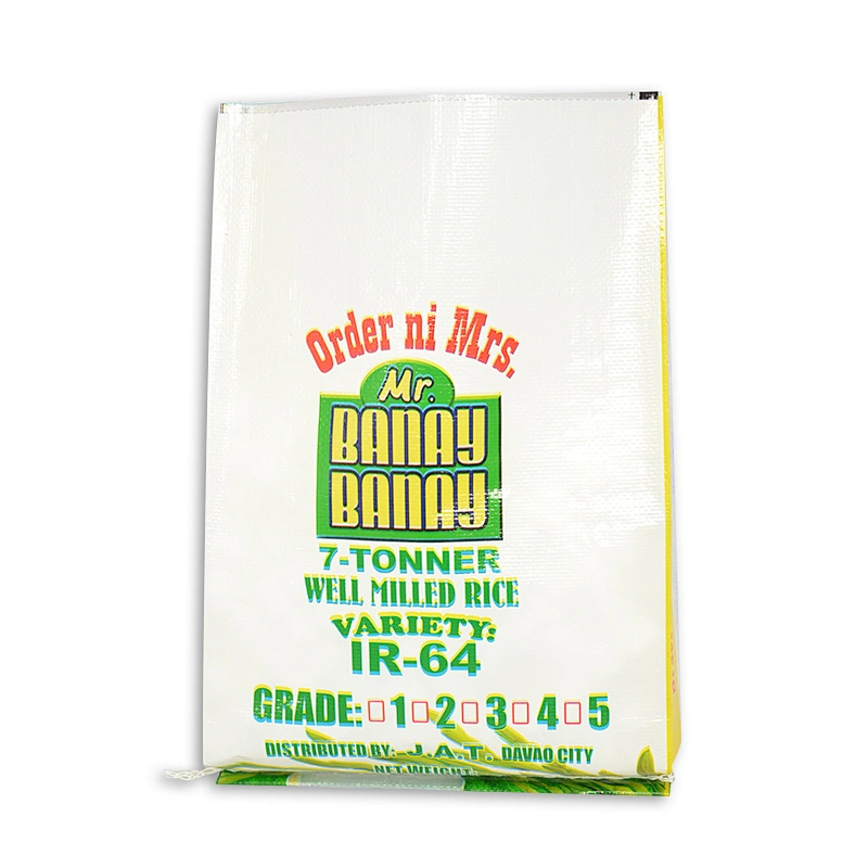 High quality cheap bopp laminated polypropylene rice bag 5kg