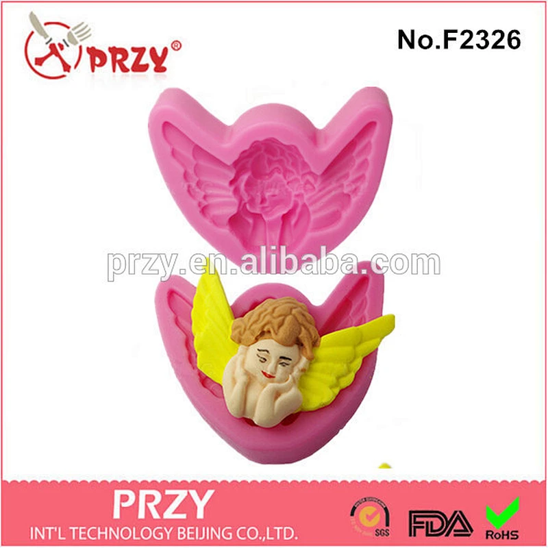2015 f2326 high quality silicone gum paste fondant molds