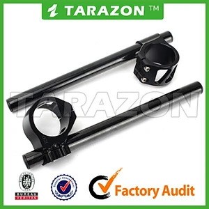Motorcycle CNC Aluminum 55mm Handlebars Handle bar Clip on For S1000RR