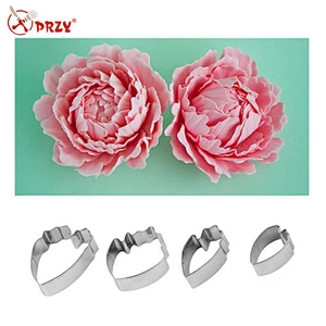 BS103 Flower shaped cookie cutter 4pcs set