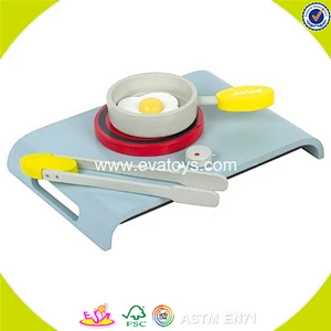 wholesale new design baby wooden BBQ toy set hottest children wooden BBQ toy set W10D116