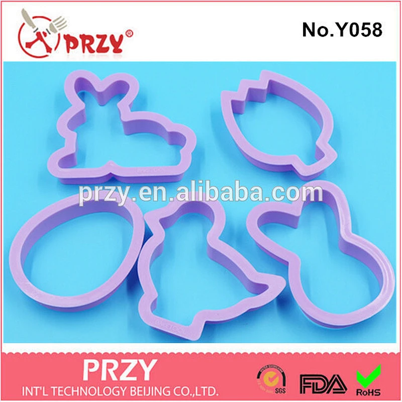 Eco-friendly Y058 decorative lovely animal cake modelling tools