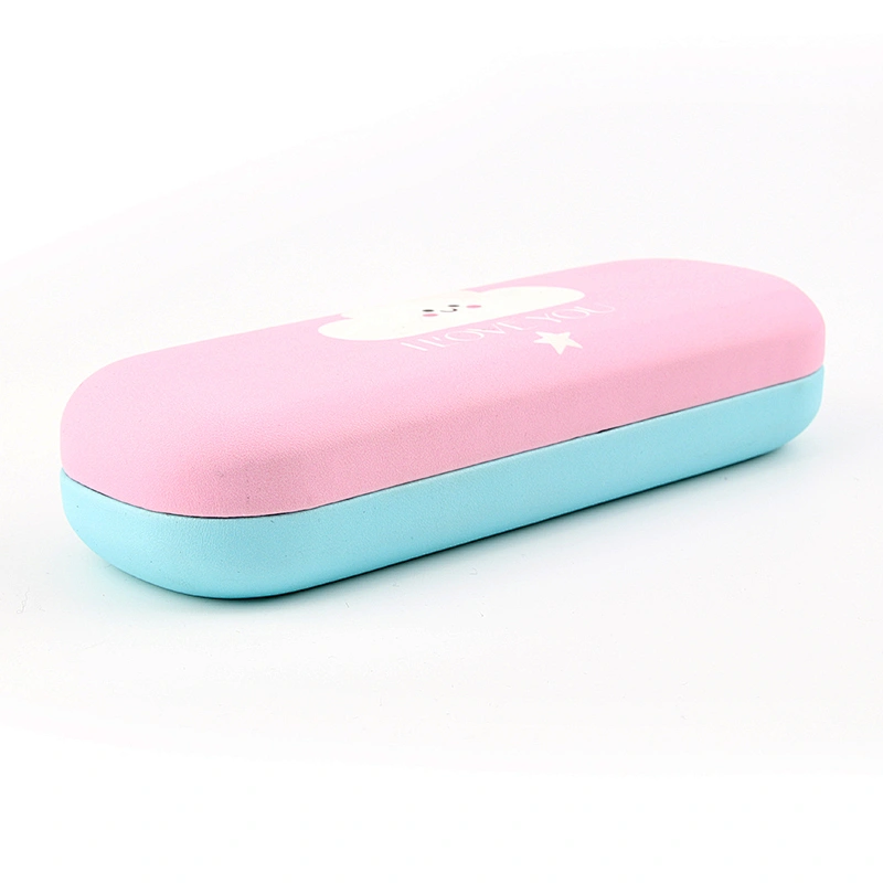 Color Floating Cloud Digital Printing Eyewear Case for Children