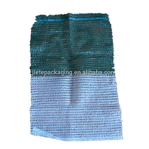 Fruit and vegetable cheap raschel mesh net bag with drawstring for orange,onion,potatoes and garlic
