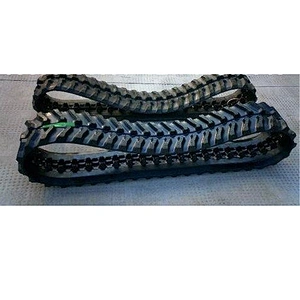Spare parts excavator track chain rubber tracks