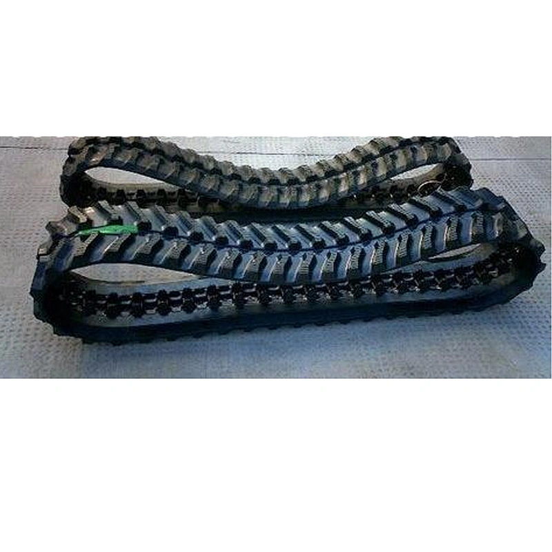 Spare parts excavator track chain rubber tracks