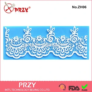 silicone mold lace cake molds fondant tools