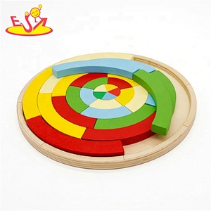 New arrival kids educational wooden block puzzle for wholesale W13A046