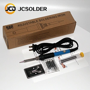 60W High Temperature Adjustable Electric Soldering Iron JCD 907 soldering iron for soldering station
