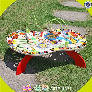 wholesale wooden educational children toy, funny Wooden multi-functional toy, wooden multi-functional toy W12D022