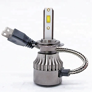 Lightech k3s 12V 24V Car auto lamp H16 H10 880 881 H1 H3 H11 9005 9006 HB3 HB4 9012 55W 6000Lm Mini LED H7 Head lights bulb