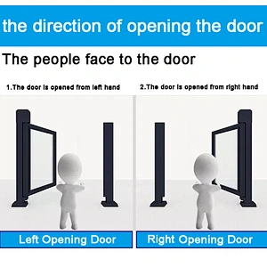 2018 Intelligent Home Safety Advertising Security Metal Door for Area