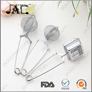 Sphere Locking Spice Tea Ball Strainer Mesh Infuser