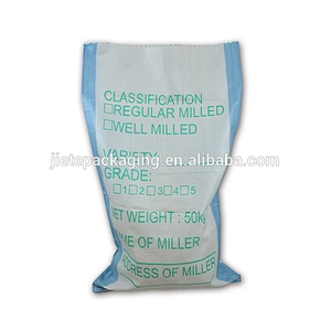 Cheap 25kg 50kg white plastic pp woven powder bag for sand,sugar,rice,feed,cement,flour
