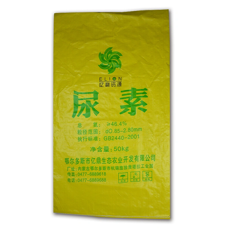 High quality pp woven fertilizer price packaging 50kg bag