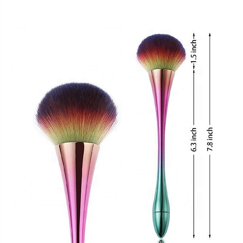 High Quality Colourful Customized Logo 5pcs Makeup Brush Set Professional