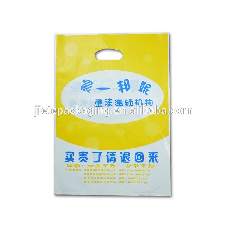 plastic material polythene pe bags with colorful printing