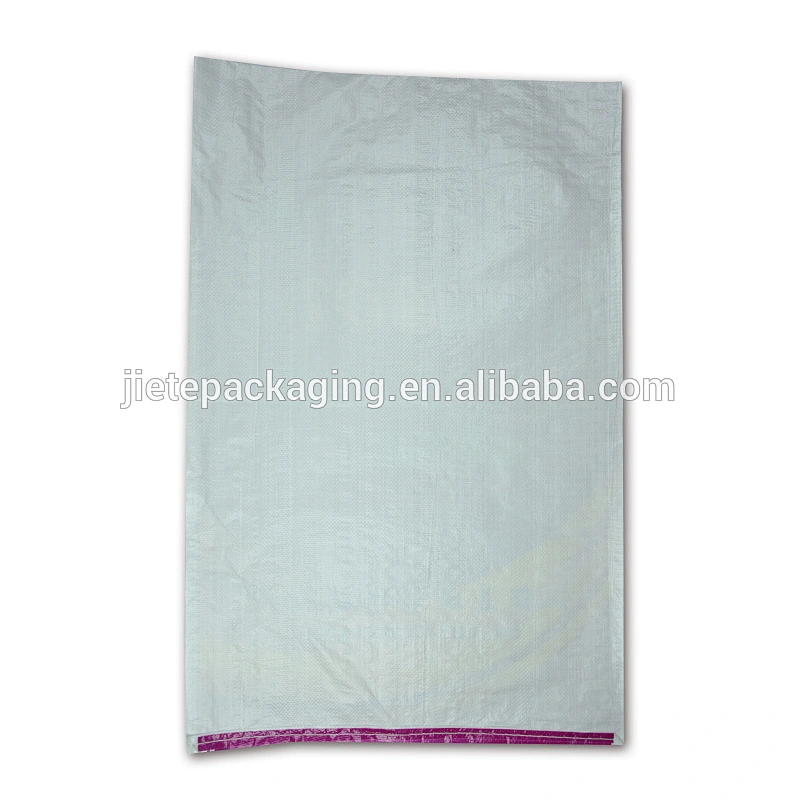 high grade pp woven flat bag for packing glue, cement, putty, construction material