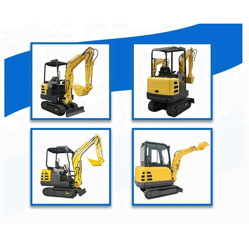 1.8 ton mini crawler excavator for sale with attachment