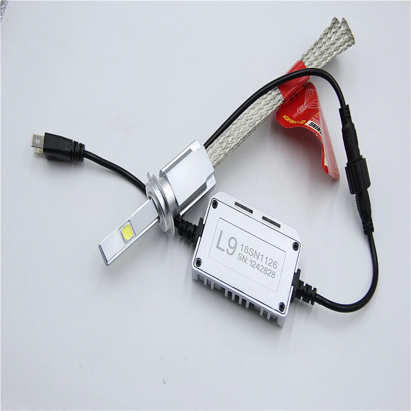 Wholesale Newest Design Car Led Bulbs Led Headlight Kit L9 H7  H1 H3 H11 9005 9006 Headlamp Led
