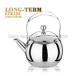 LTK125银茶壶圆形设计
