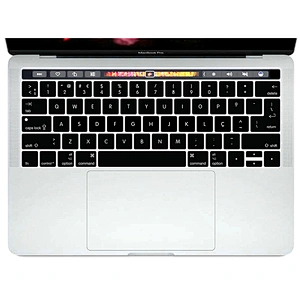 US/EU Version Portuguese Silicone Keyboard Cover skinr for mackbook pro keyboard cover 13 touch bar