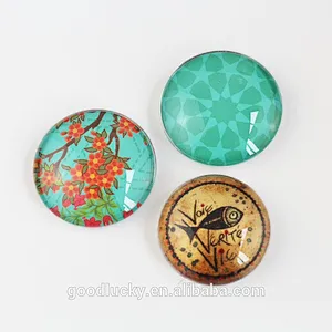 Souvenir gifts tourist custom Glass Crystal fridge magnet for 3D