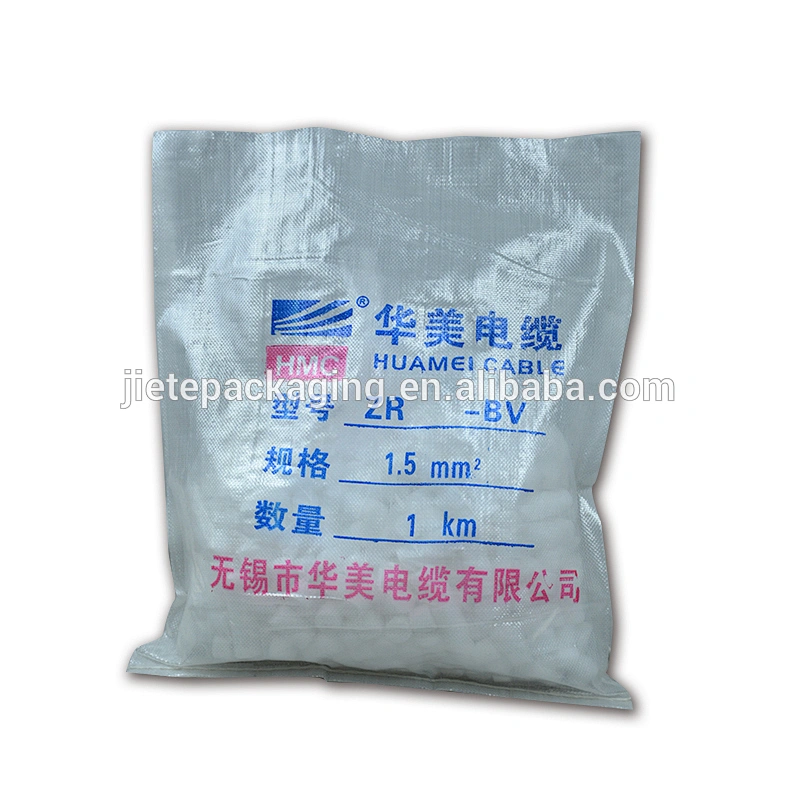 Sell well bopp laminated transparent plastic pp woven packaging bag industrial use