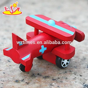 2018 wholesale kids wooden toy airplane popular wooden toy airplane W04A198