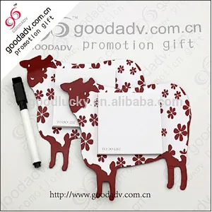 sticky memo pad/magnetic notepad/fridge magnet note pad
