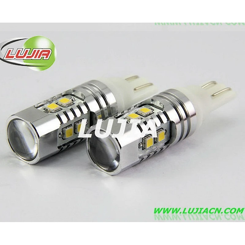 Super bright T10 10W Samsung 2323 Chips Car Auto Led Bulb Lights with lens