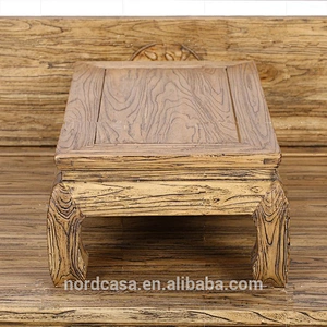recycle elm wood chinese antique style day bed