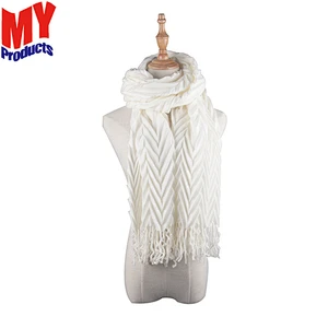 Shahtoosh shawl chevron cotton scarf polyester scarf