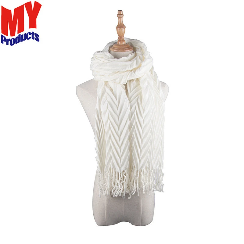 Shahtoosh shawl chevron cotton scarf polyester scarf