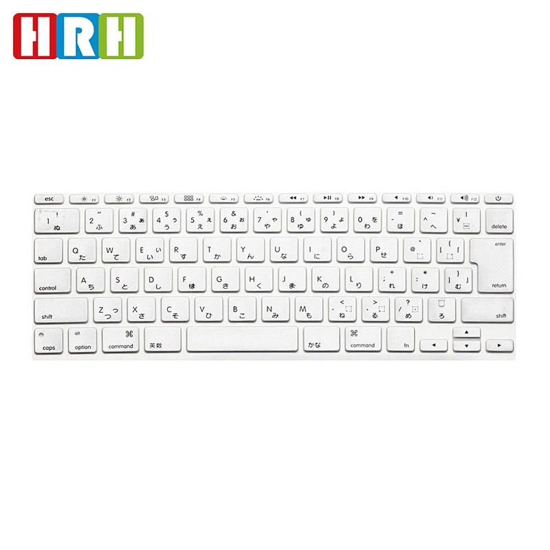 japanese keyboard cover laptop skins Custom Silicone Keyboard Skin For mac laptop skins air 11 Keypad Cover