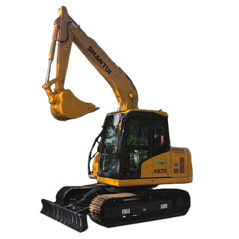 6tons  Shantui SE70  mni crawler excavator for sale